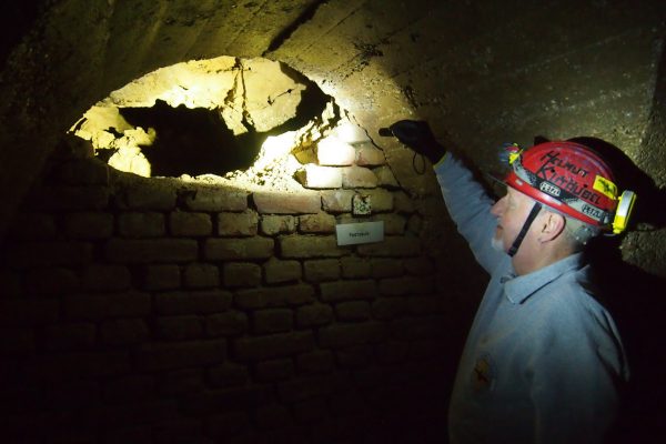 Der Fluchtunnel unter Neunkirchen © Wolfgang Muhr