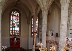 Maximillians Grab unter dem Altar in der St. Georgs-Kathedrale in Wiener Neustadt © Wolfgang Muhr