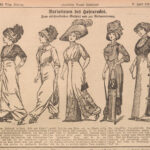 „Zum abschreckenden Beispiel und zur Aufmunterung.“ (Illustrirtes Wiener Extrablatt, 2. April 1911)